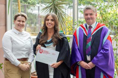 Clodagh Lynch - Food Standards (NI) Award (Top Food Science and Nutrition Student in Stage 3)